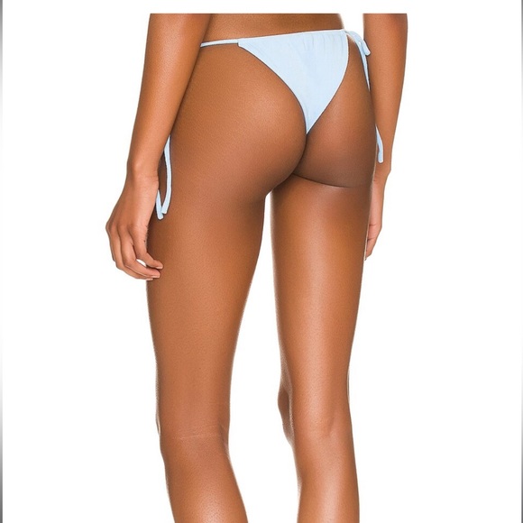 Lulu Bikini Set in Matte Sky - Picture 2 of 5